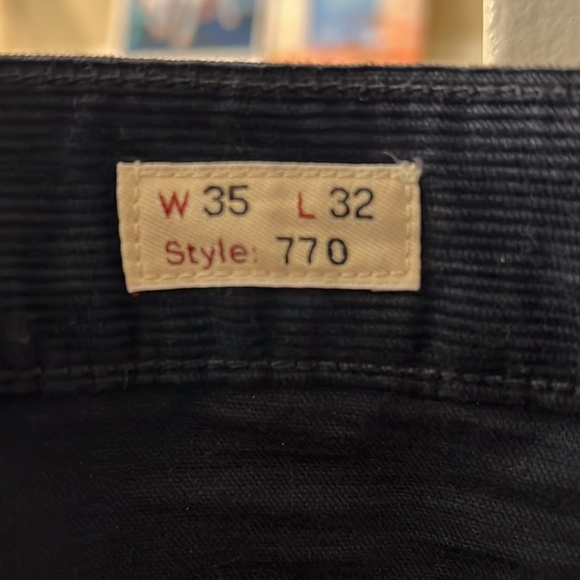 Men’s NWT  J crew corduroy five pocket pant size 35x32 - Picture 2 of 7